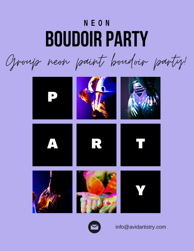 Schedule your Boudoir Party Today! Avid Artistry Wichita Ks 
